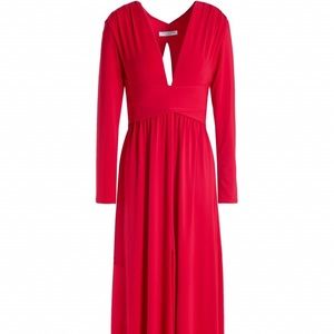 Halston Heritage Cutout Jersey Gown